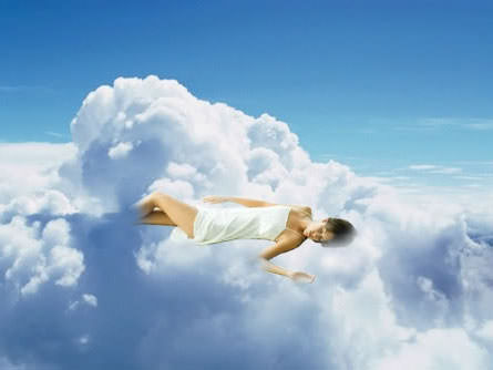 Sleeping on a cloud