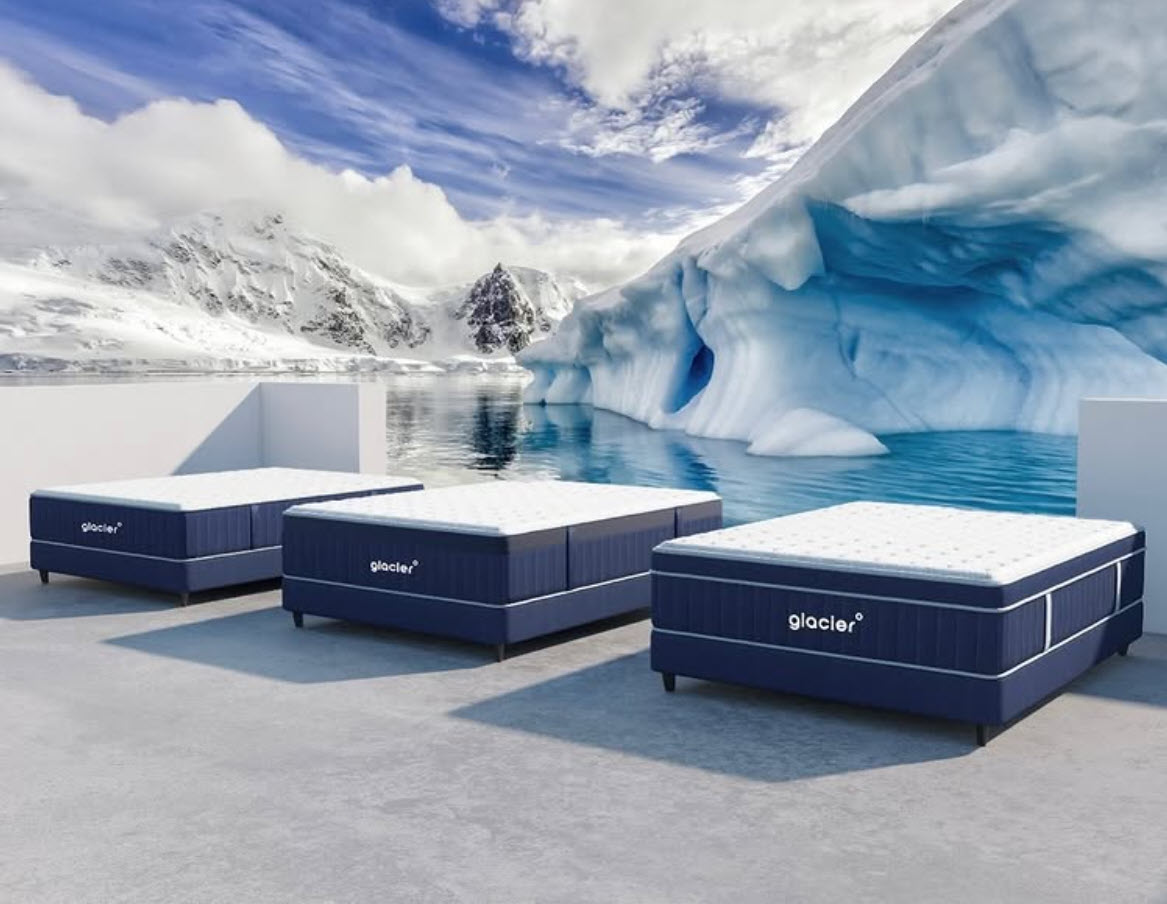 Glacier Sleep Mattress Mission ~ Deliver Restorative sleep
