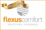 Flexus Comfort Mattress Company Logo