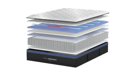 Comfortable memory foam mattress with layered support system for better sleep, pressure relief, and durability in a hybrid mattress design.