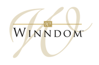 Gold-colored Winndom Mattress Logo